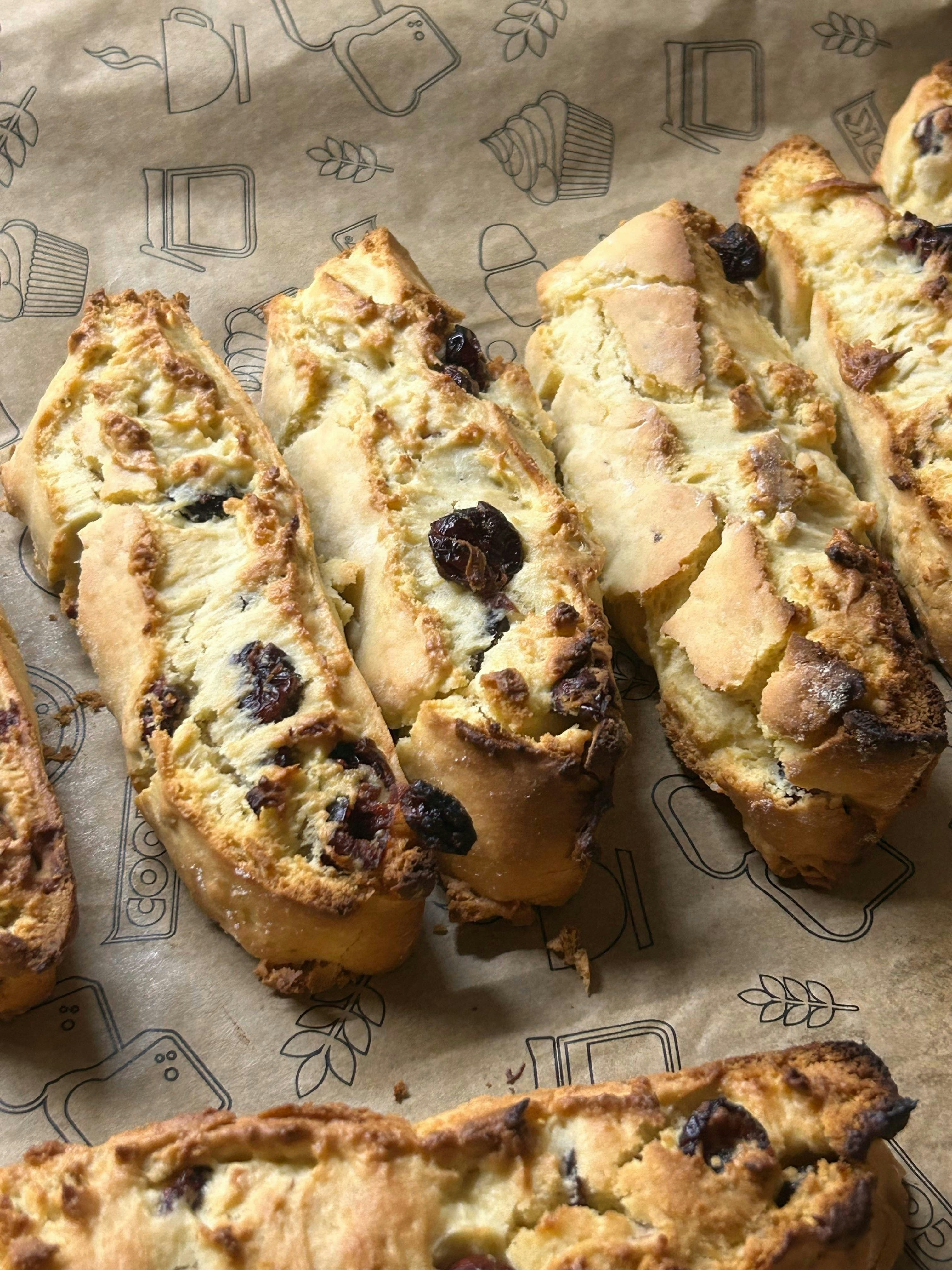 Freshly baked scone